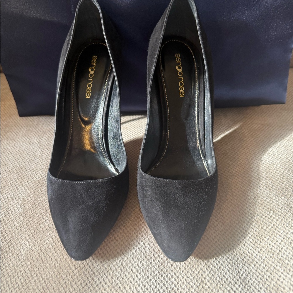 Sergio Rossi Elegant Black Heels